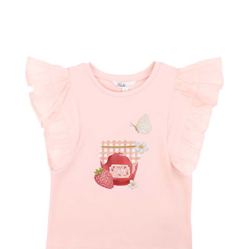 B&eacute;b&eacute; Poppy Jam Tee 0-2Y image number 2